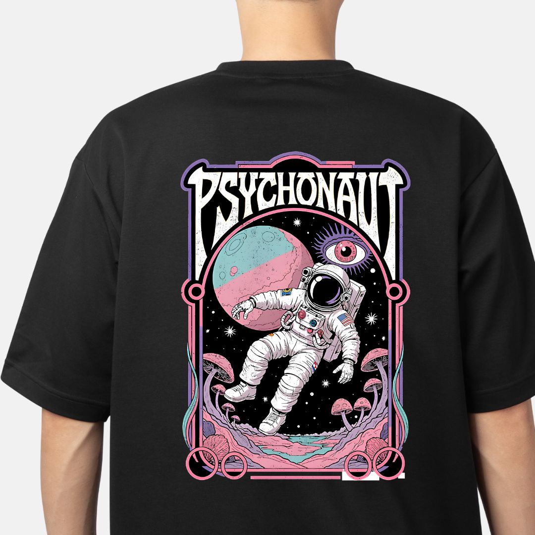 PSYCHONAUT LONG SLEEVE OVERZIED T-SHIRT